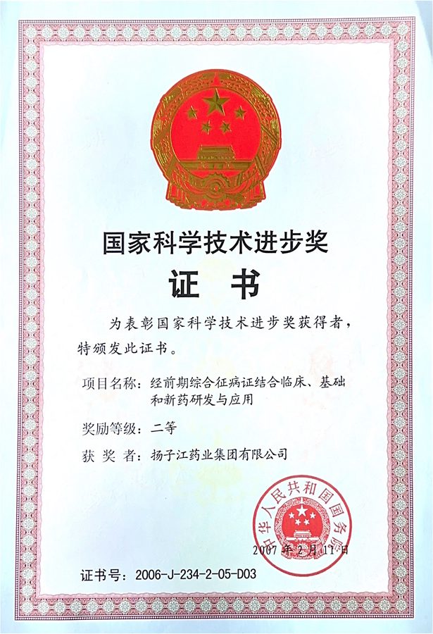 國家科學(xué)技術(shù)進(jìn)步獎(2007)