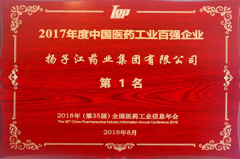 中國(guó)醫(yī)藥工業(yè)百強(qiáng)榜（2017）